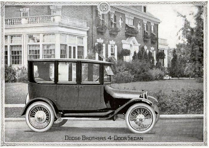 1920 Dodge Auto Advertising